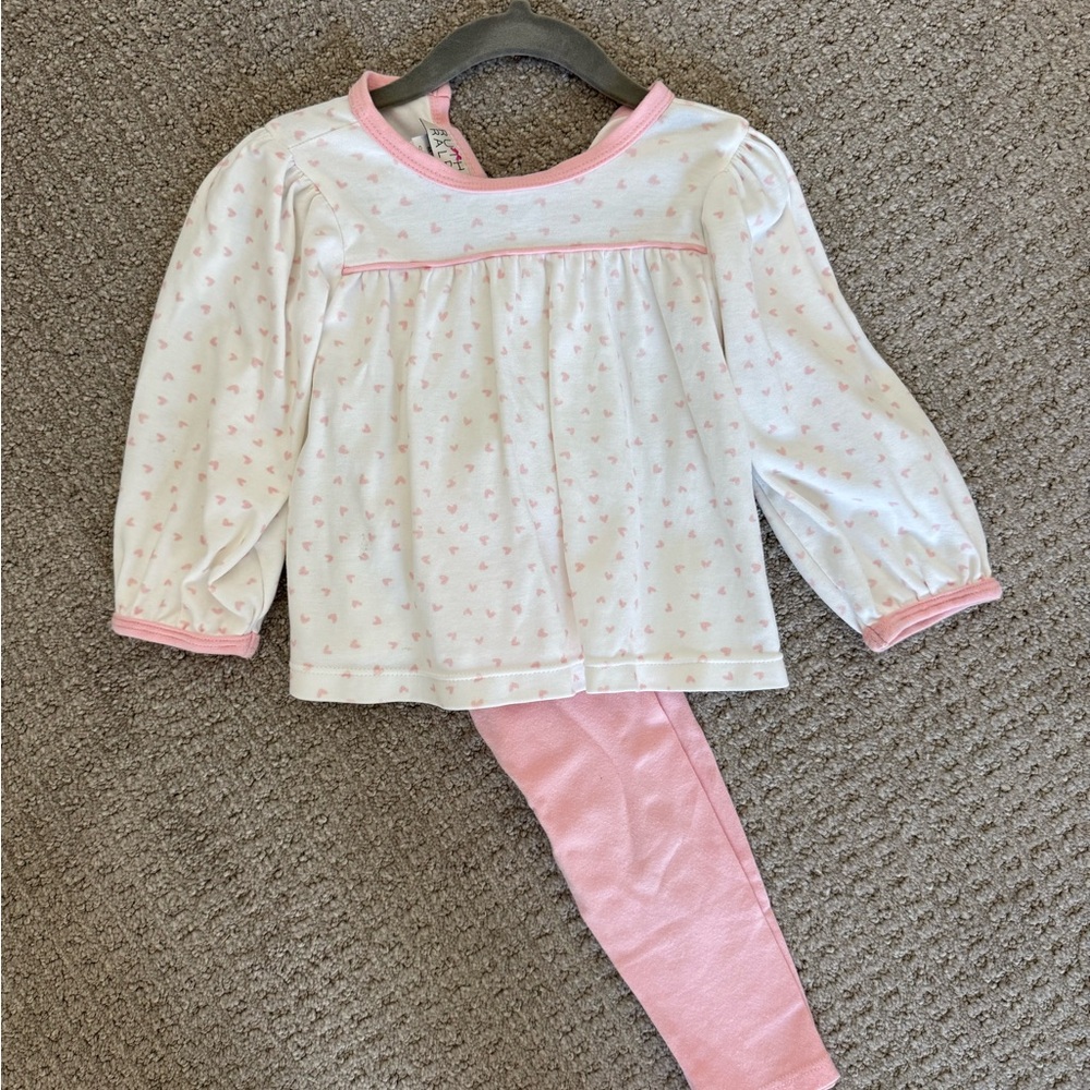 Pink and White Kids Pajamas